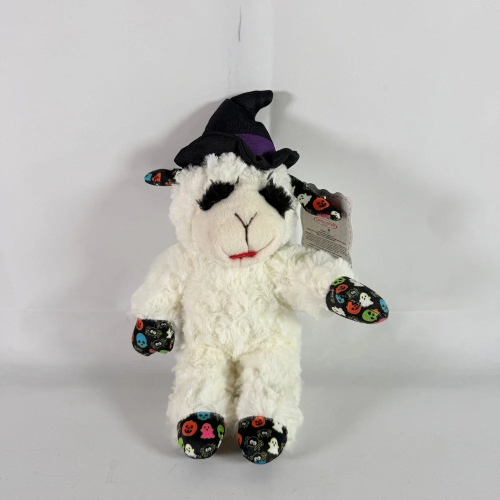 Multipet Lamb Chop Halloween Witch Plush Dog Toy Limited Edition 10.5 Inch NWT